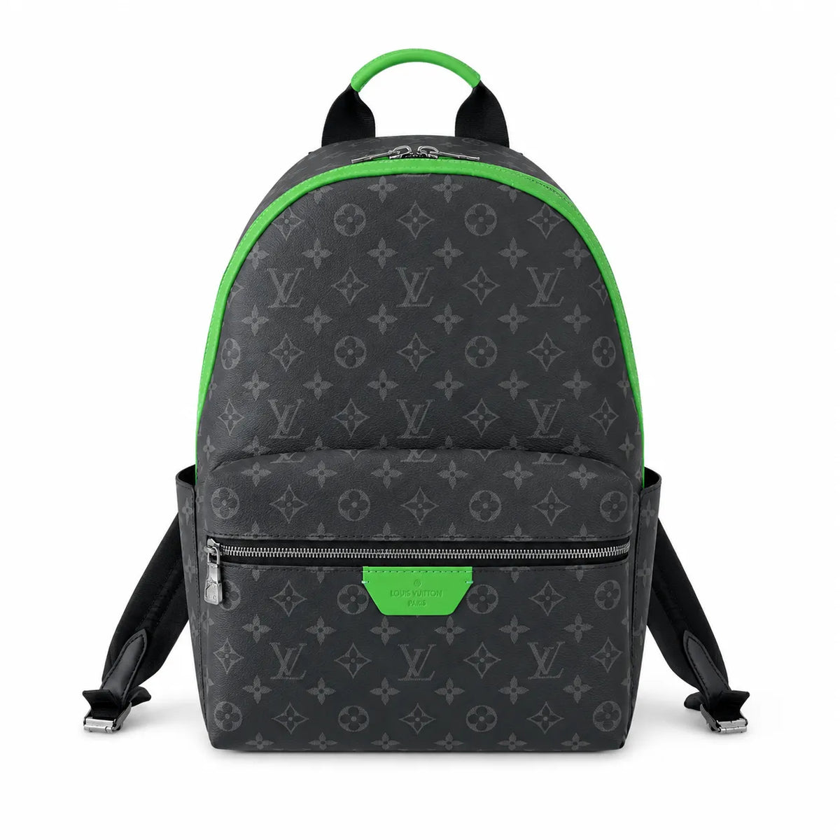 LVE - MONOGRAM BACKPACK - BLACK/GREEN