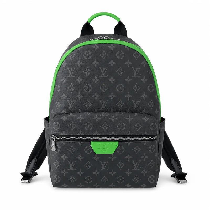 LVE - MONOGRAM BACKPACK - BLACK/GREEN
