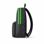 LVE - MONOGRAM BACKPACK - BLACK/GREEN