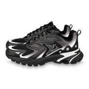 LV RUNNER TRAINER - BLACK / GREY