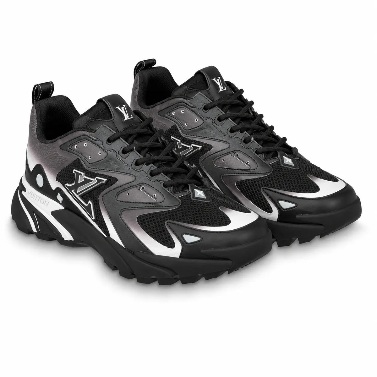 LV RUNNER TRAINER - BLACK / GREY