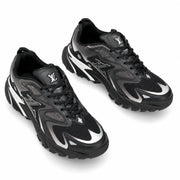 LV RUNNER TRAINER - BLACK / GREY