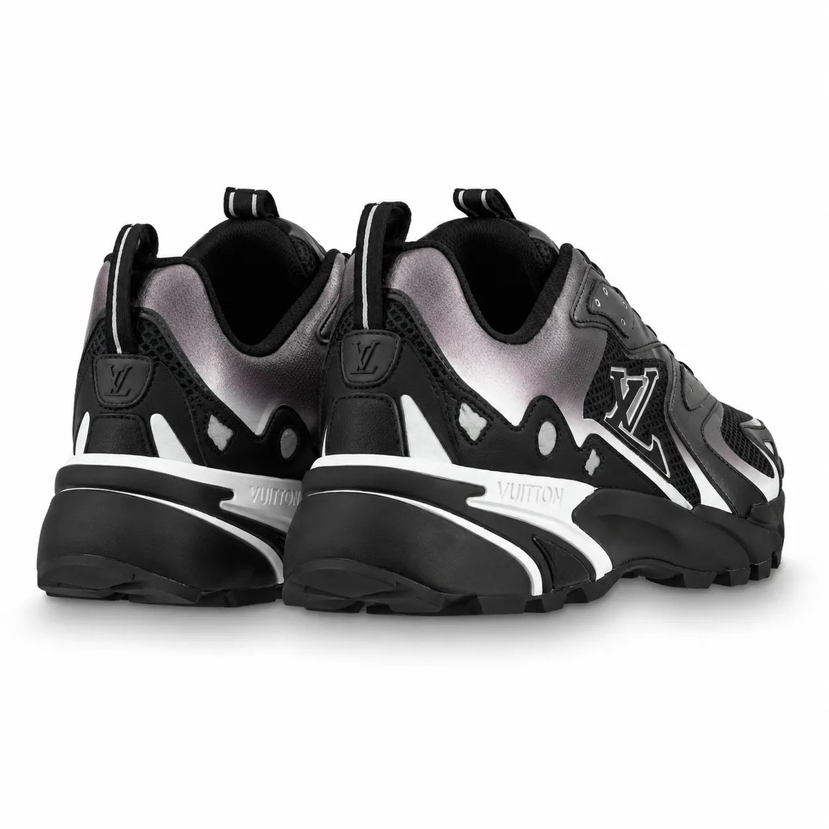 LV RUNNER TRAINER - BLACK / GREY