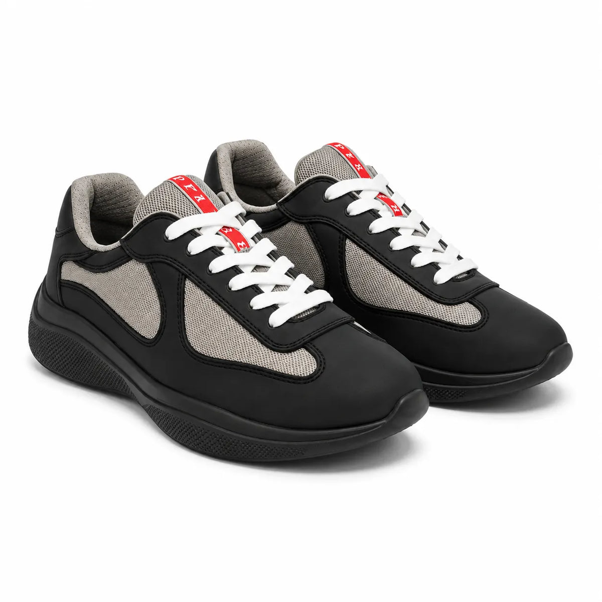 PRADA AMERICAN CUP TRAINER - BLACK