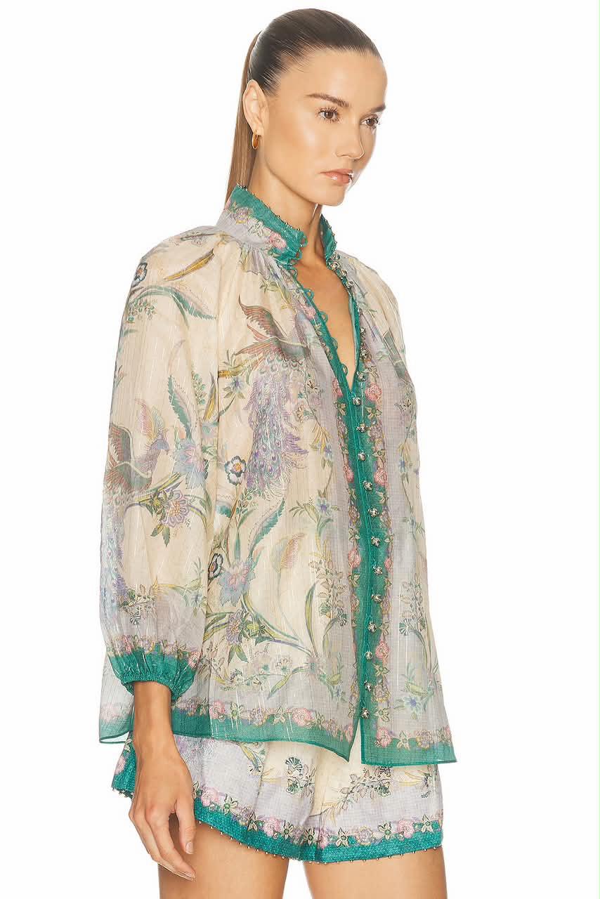 Emerald Garden Romper