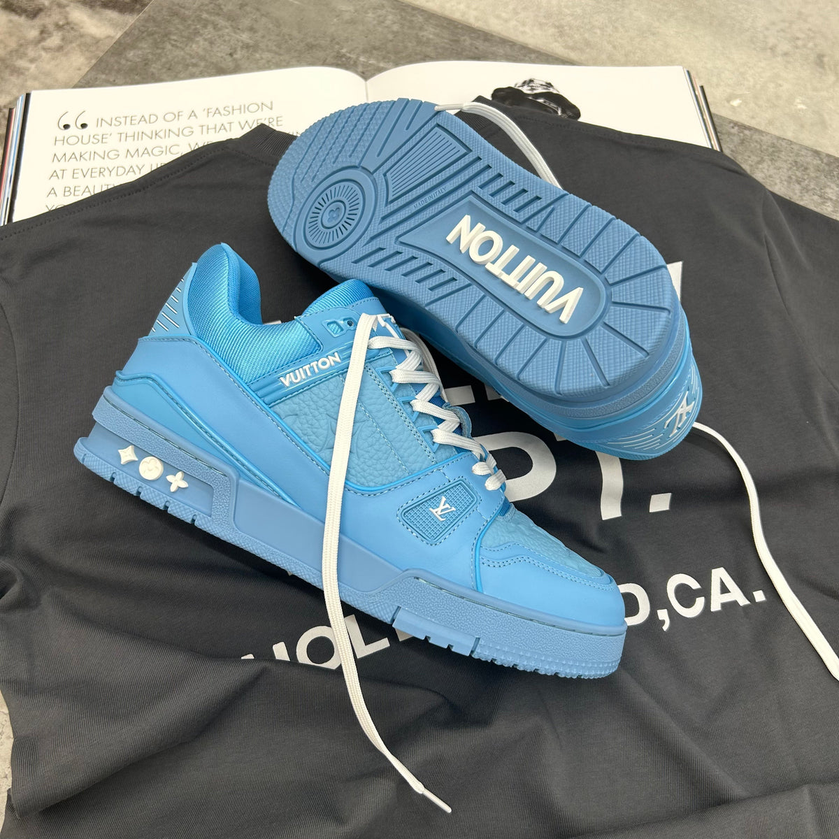LVE - TRAINERS - LIGHT BLUE